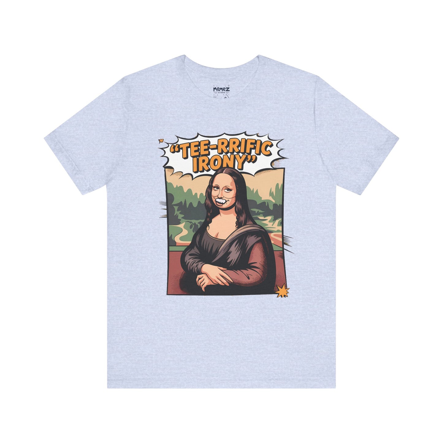Funny Mona Lisa Unisex Tee