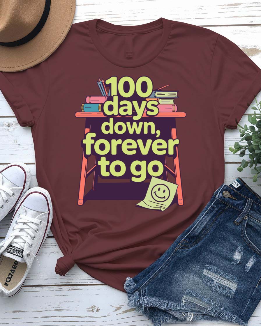 100 Days of School T-Shirt — Kids' Celebration Tee