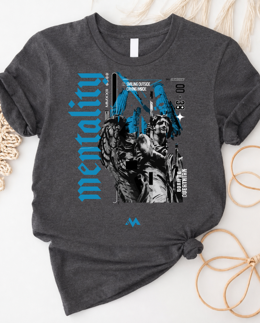 Melancholy Angel Design T-Shirt