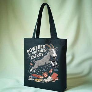 "You're the GOAT!" Funny Goat Pun Tote Bag