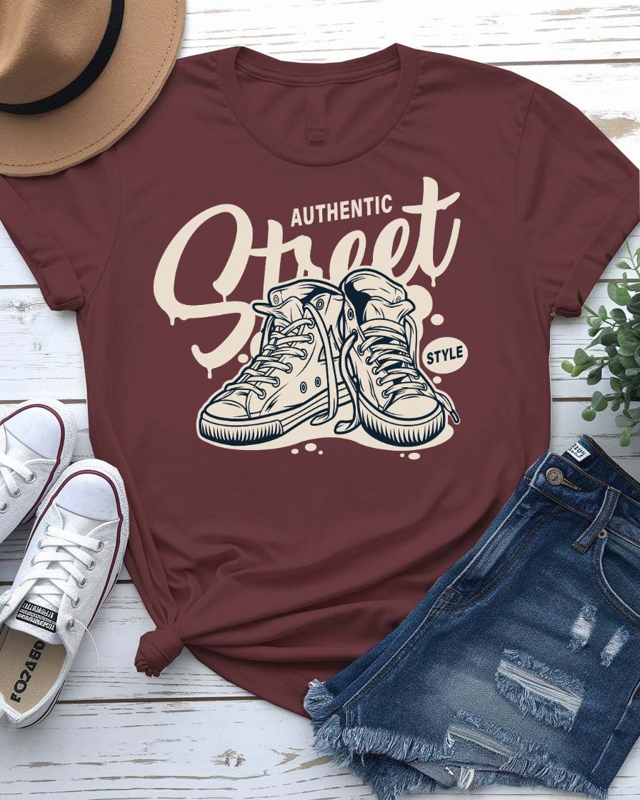 Streetwear Graphic Tee — Urban Street Style T-Shirt