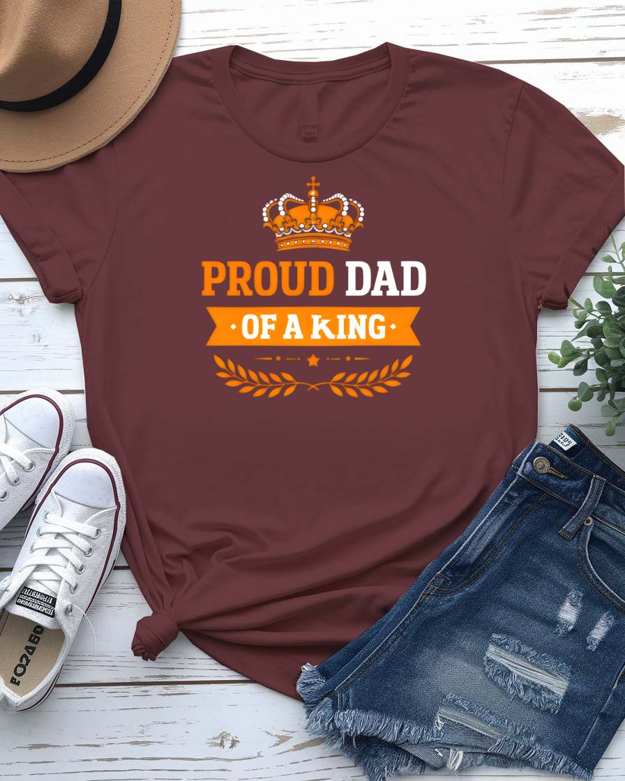 Proud Dad T-Shirt — Father's Day Gift, Dad Pride Tee