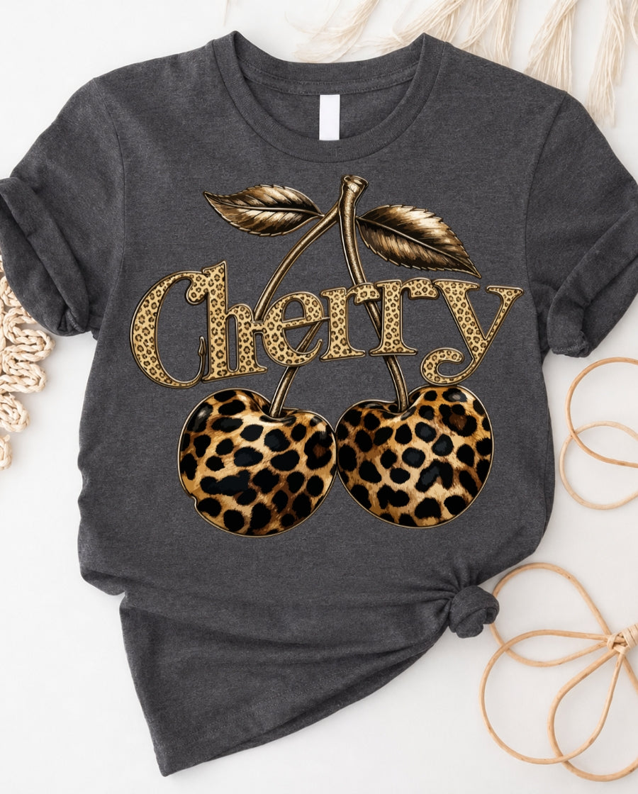 Cherry Tee — Playful Cherry Graphic T-Shirt