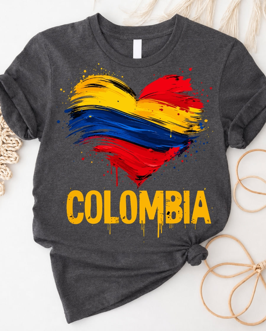 Colombia Heart T-Shirt — Colombia Heart Tee