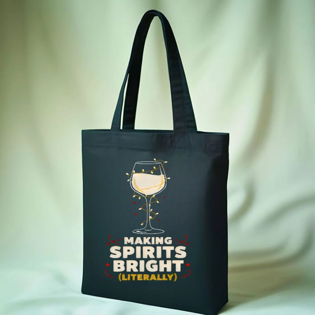 Making Spirit Bright Tote Bag