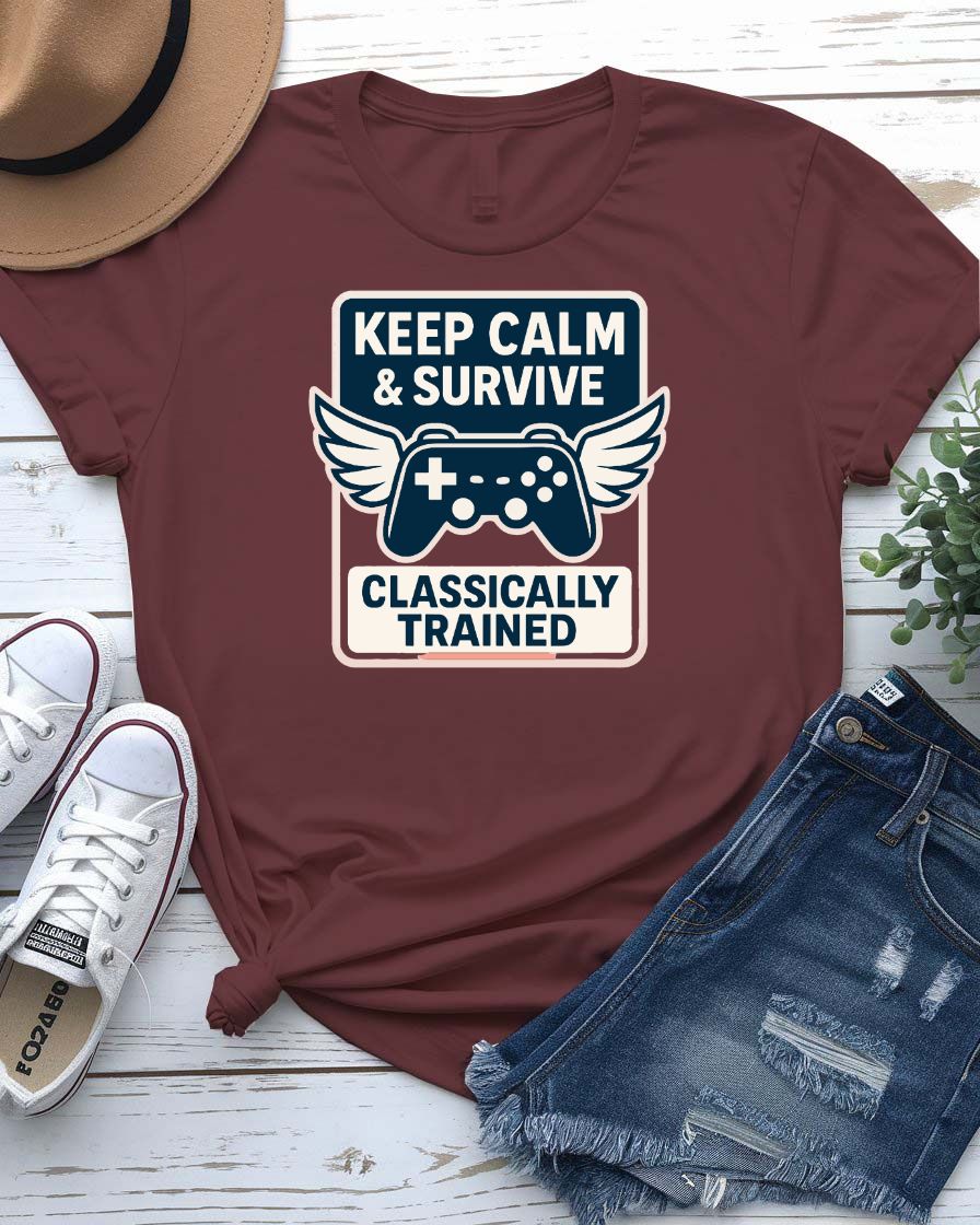Keep Calm & Survive Tee