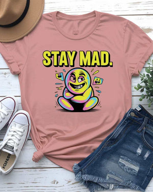 "Stay Mad Meme Unisex Tee by Memez Store"