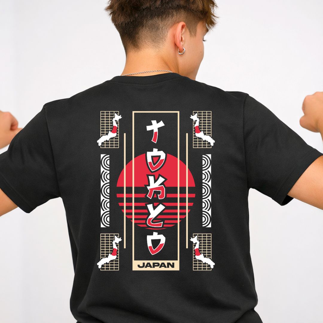 Tokyo Streetwear T-shirt — Urban Japanese Graphic T-Shirt