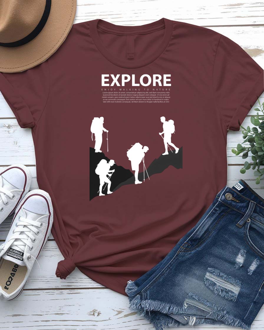 Explore Streetwear Tee — Urban Explorer Graphic T-Shirt