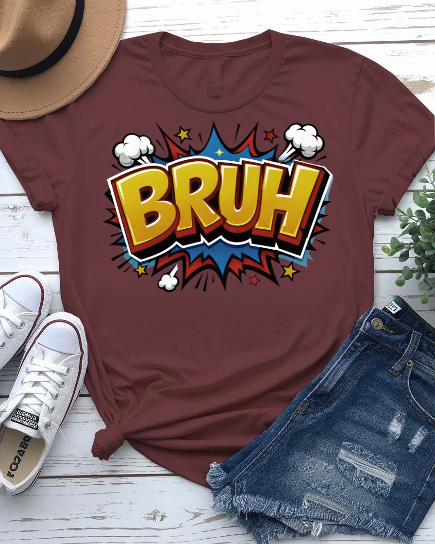 Bruh Graphic T-Shirt