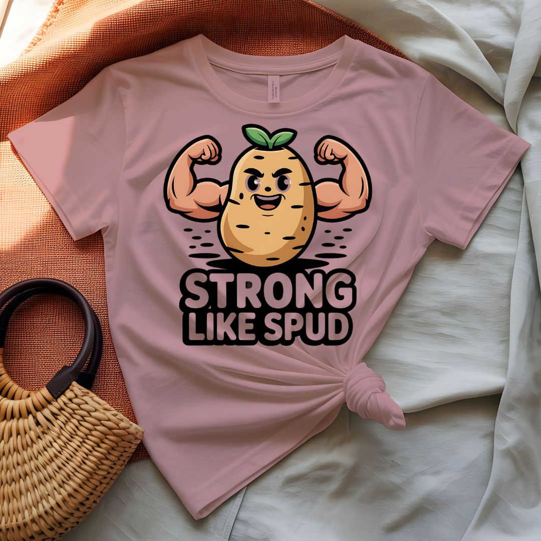 Strong Like Spud T-Shirt — Funny Potato Strength Tee