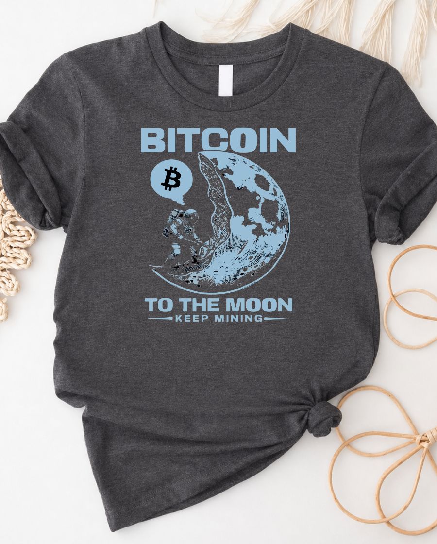 Crypto To The Moon T‑Shirt