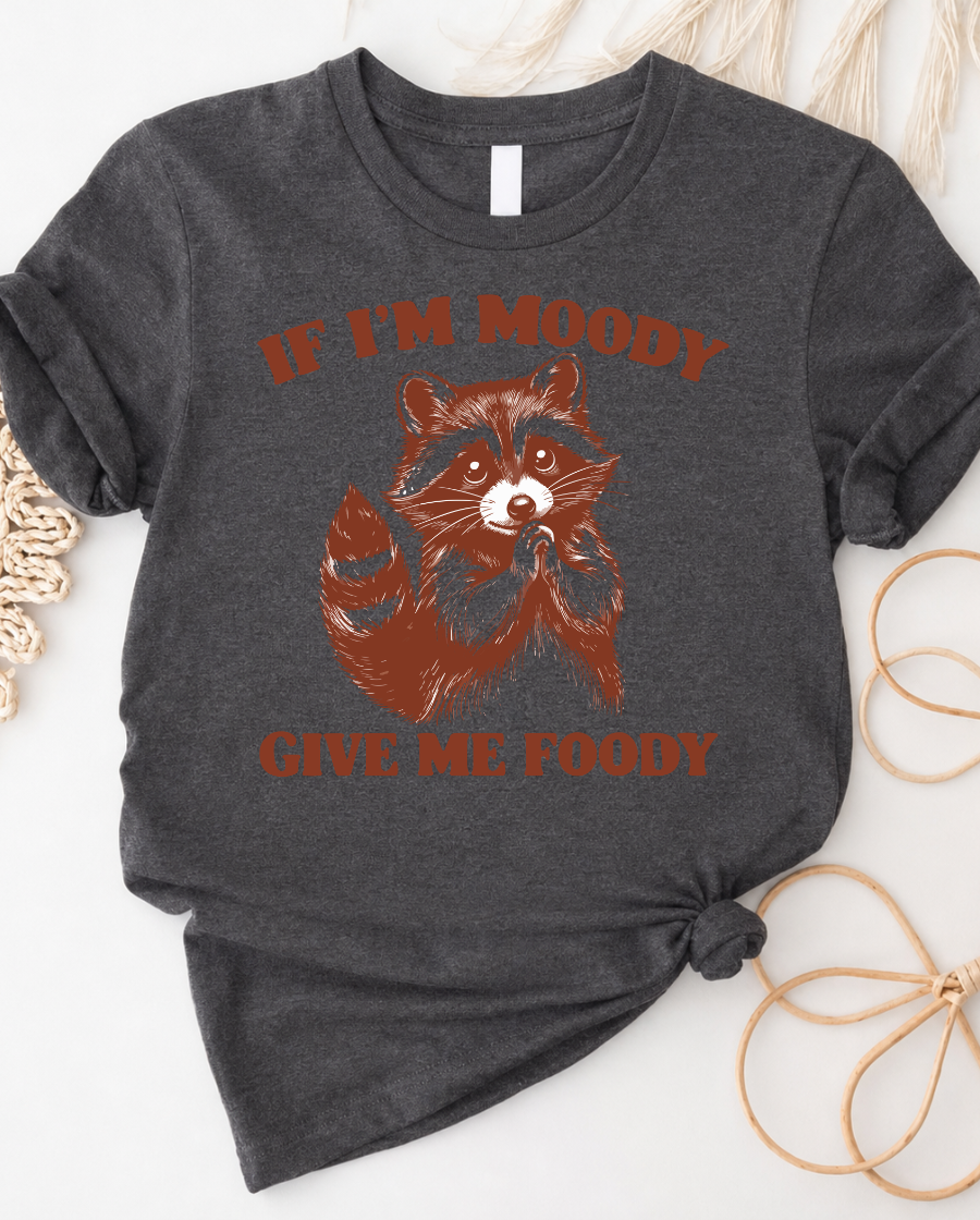 I am Moody Raccoon Lover's Tee