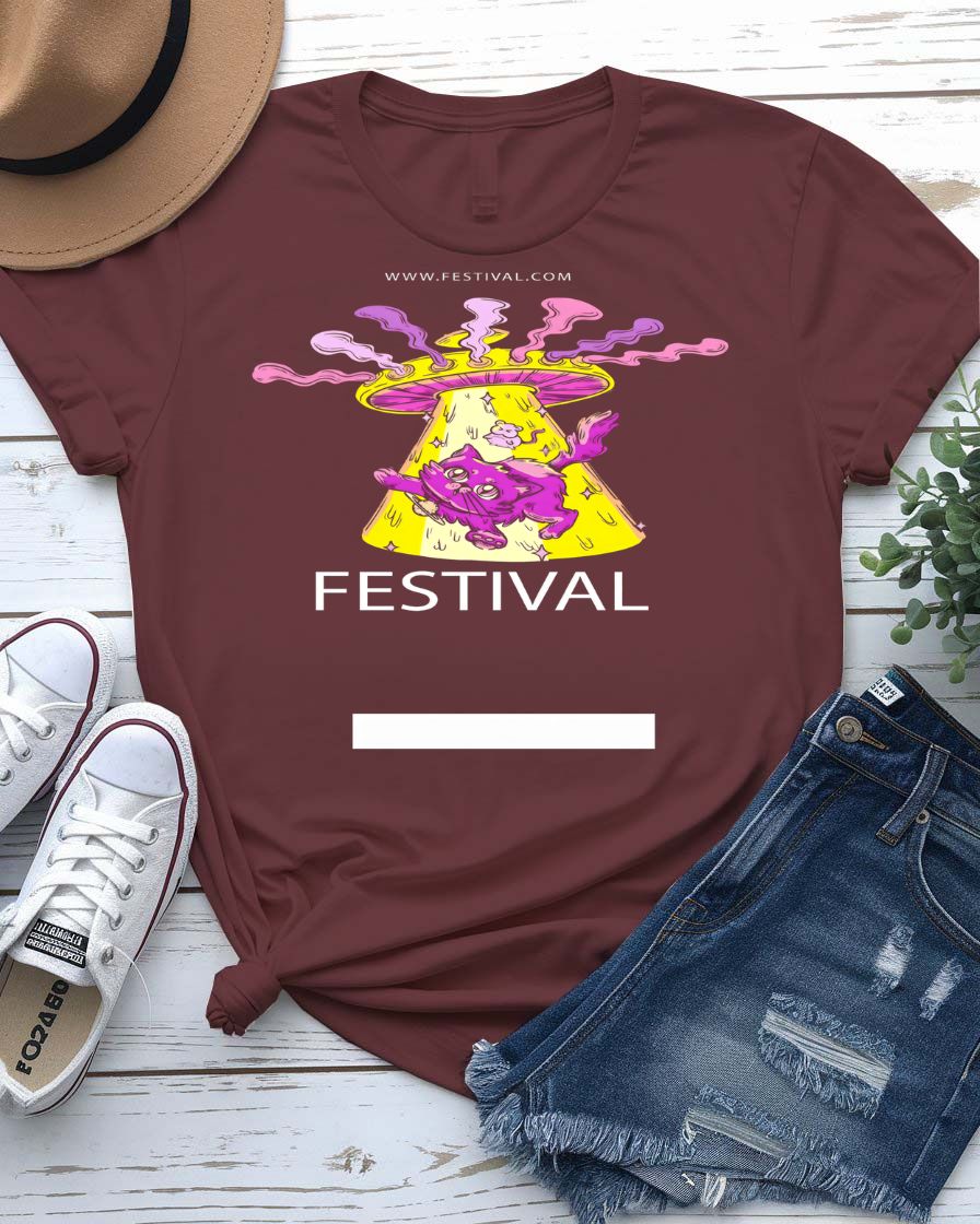 Festival Streetwear Tee — Graphic Music Festival T-Shirt