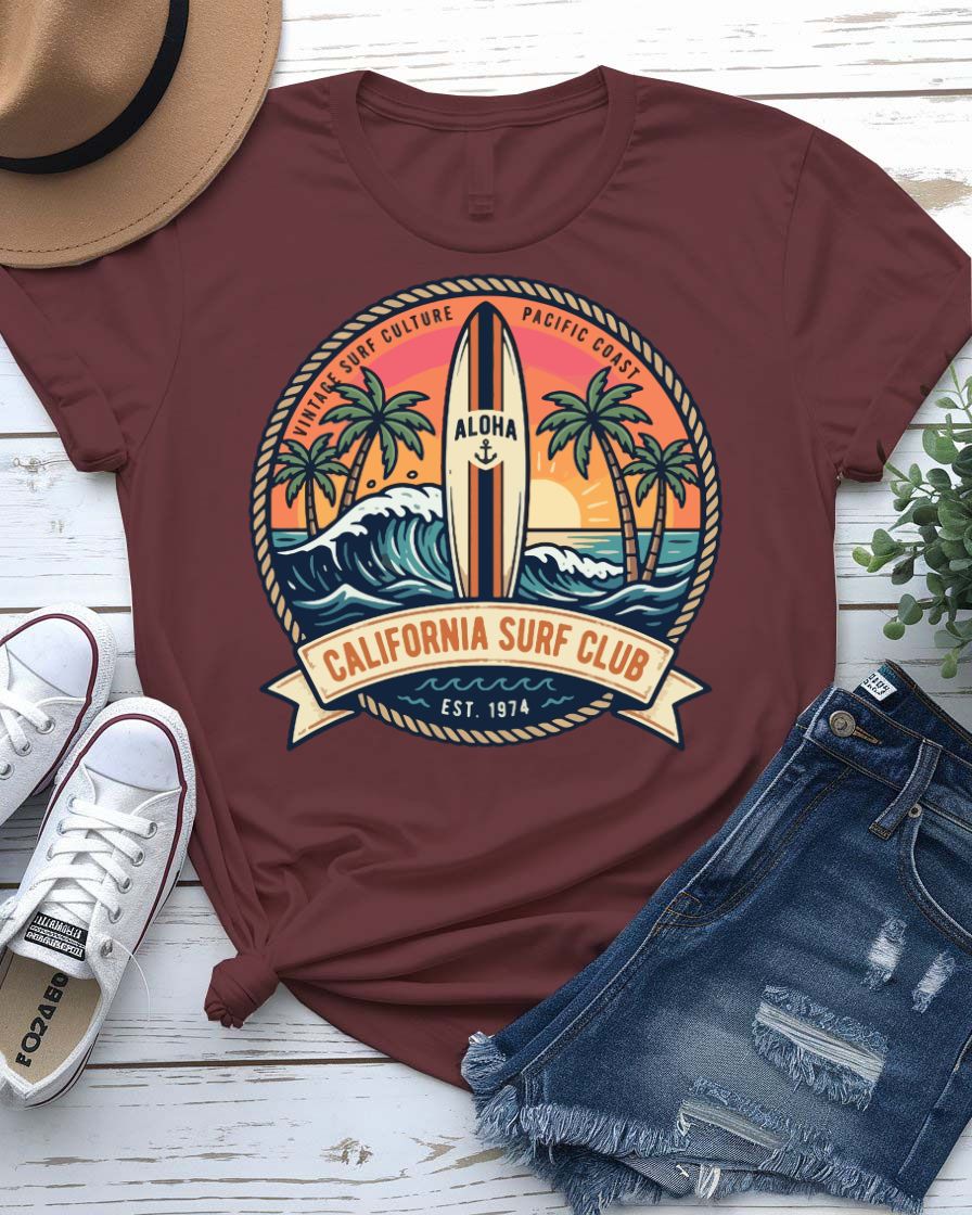 California Surf Club Design Tee