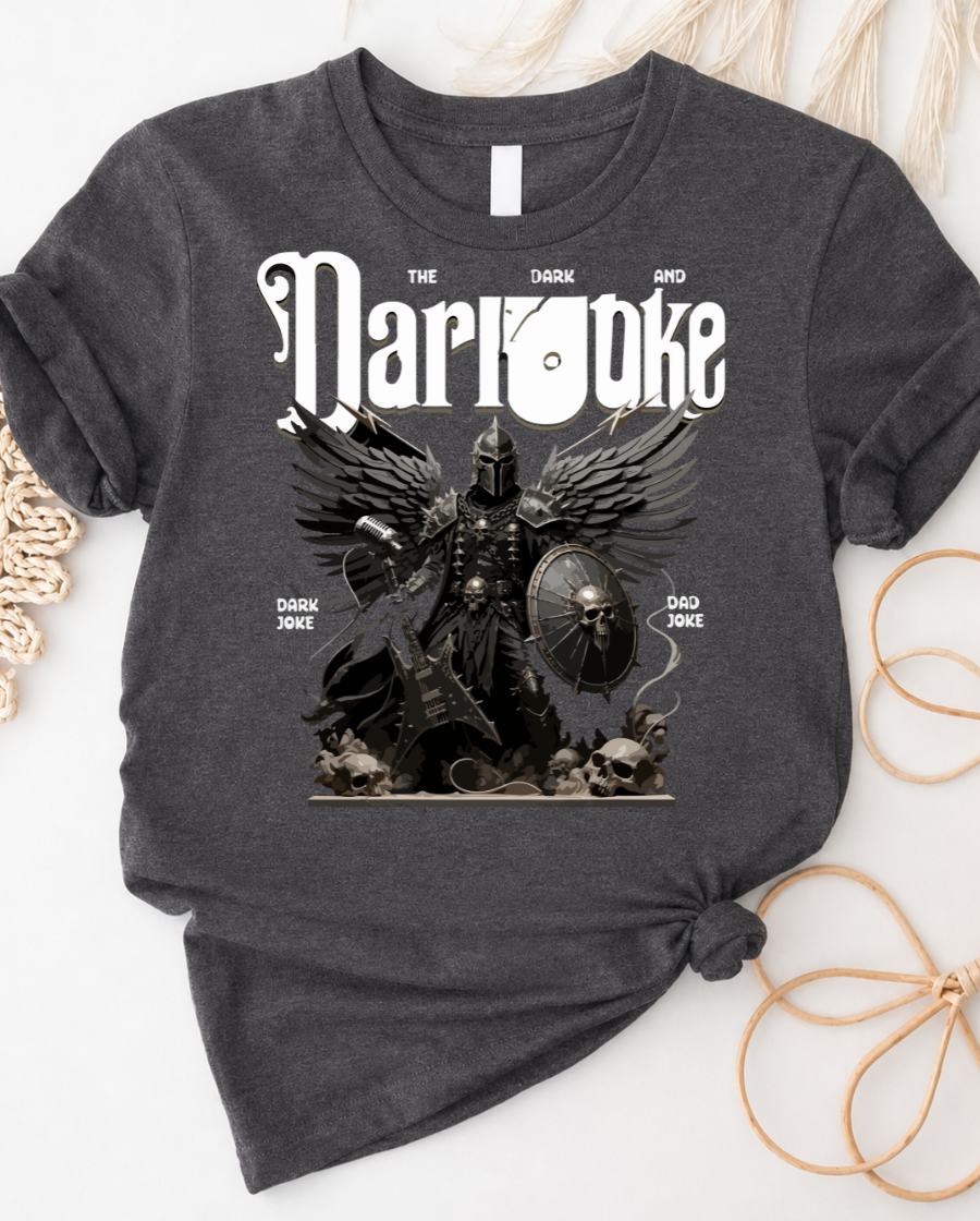 The Dark and Mysterious Warrior Graphic T-Shirt