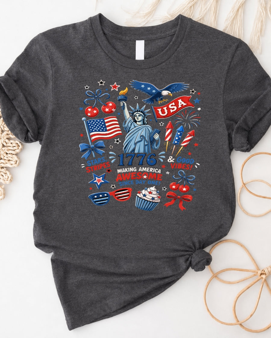 USA 4 July T-Shirt