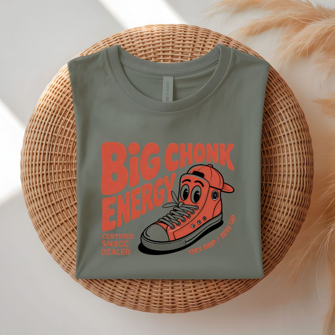 Big Chonk Sneakers Lover Graphic T-Shirt by Memez Store