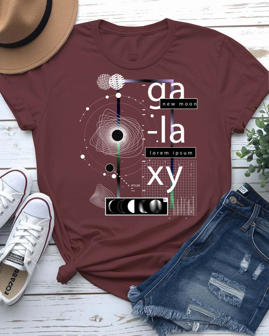 Galaxy Streetwear Tee — Cosmic Urban Graphic T-Shirt
