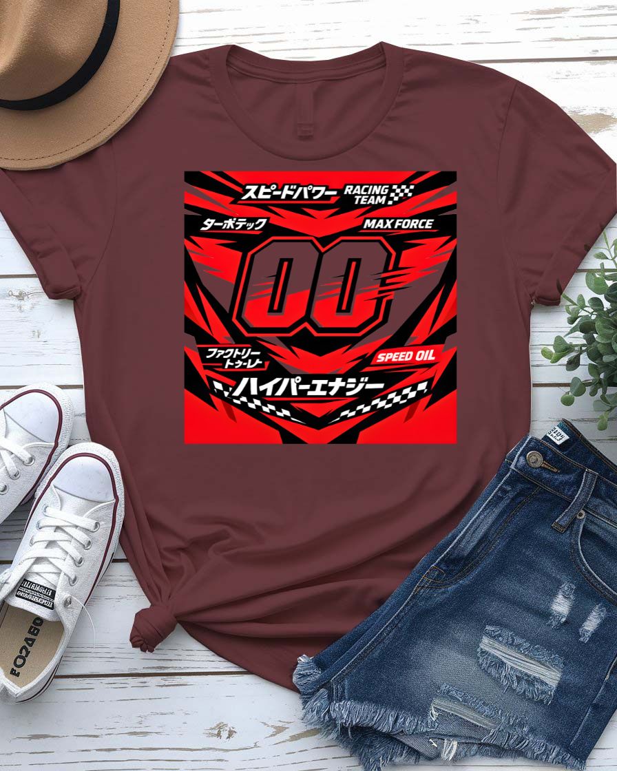 Zero Velocity retro logo graphic t-shirt in heather grey