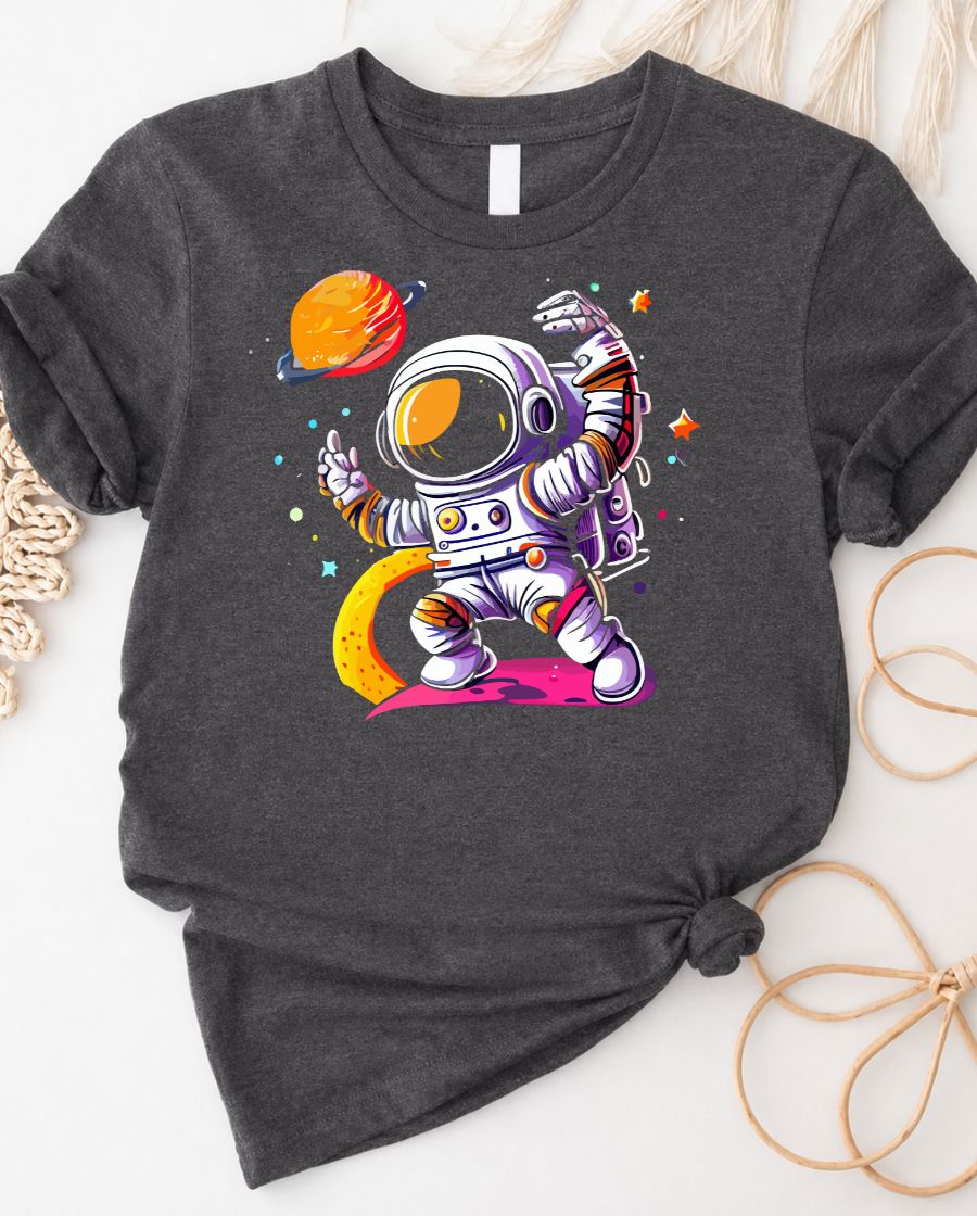 Astronaut Lovers Tee — Space Lover T‑Shirt for Stargazers