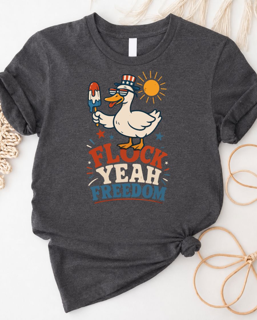 Fluck Yeah Freedom T-Shirt — Patriotic Graphic Tee