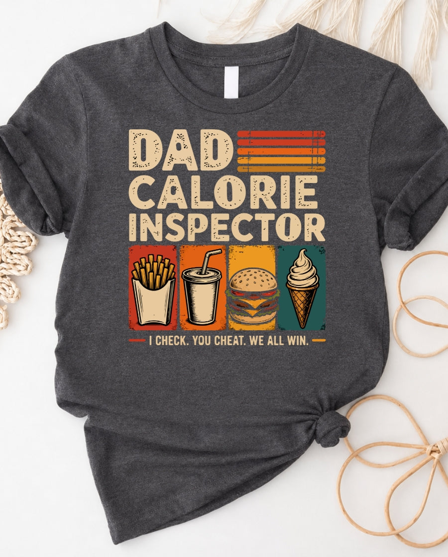 Dad Calories Funny Tee — Dad Calories Graphic T-Shirt