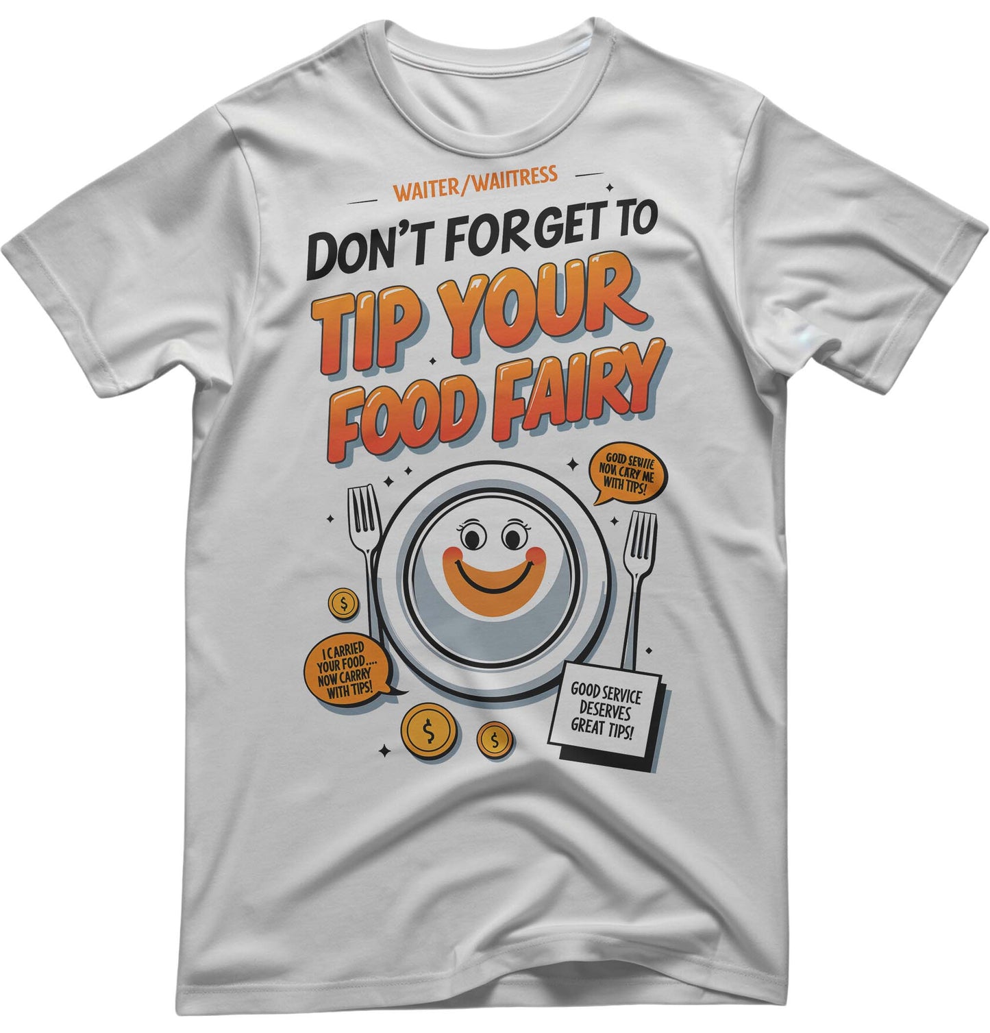 Funny Food Fairy T-Shirt - The Ultimate Meme Lover’s Choice