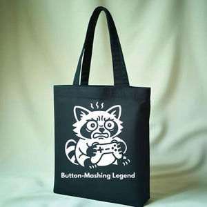 Button Mashing Legend Retro Gamer Tote Bag