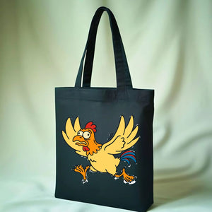 Funny Bird Graphic Tote Bag