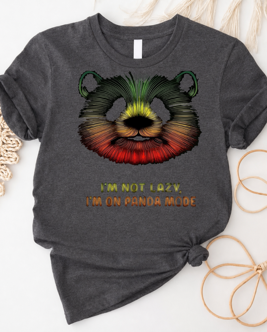 Cute Panda Attitude T-Shirt
