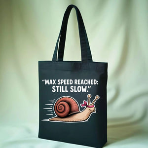 "Still Slow" Cute Sloth & Slow Living Tote Bag