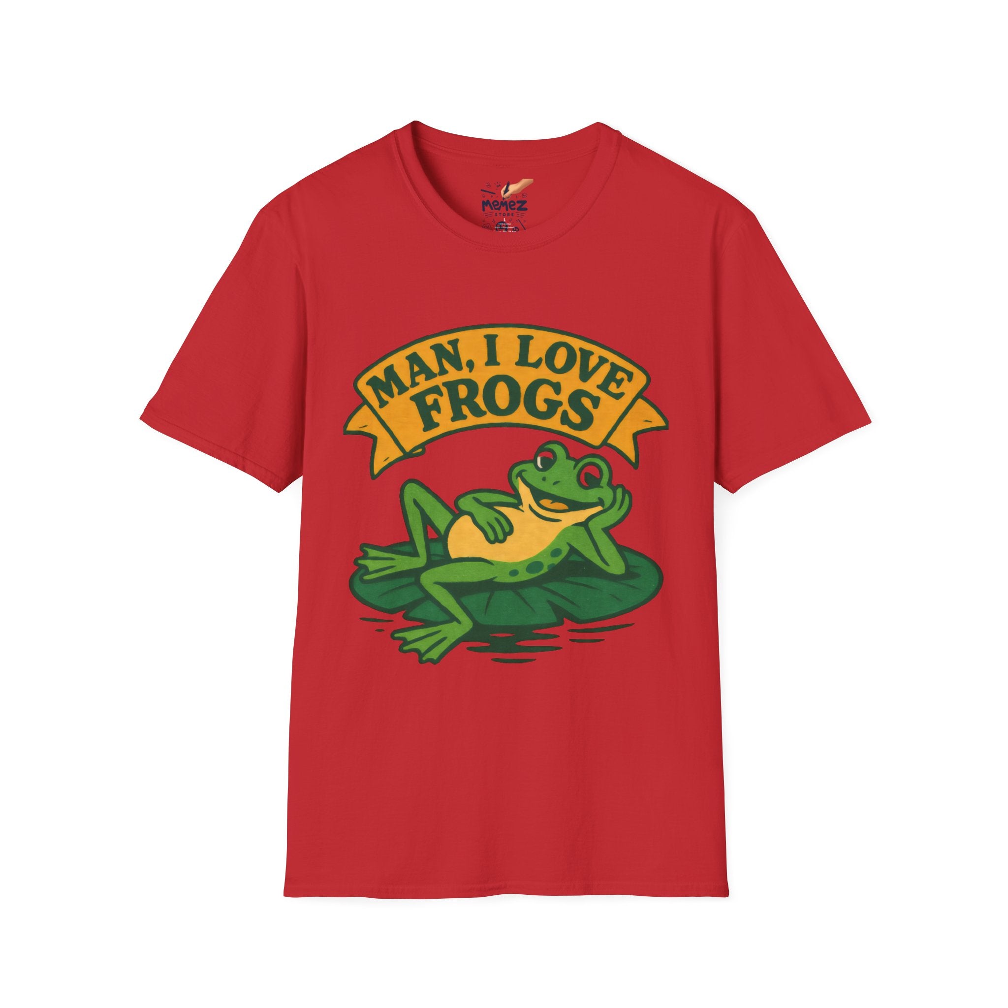 I lOve Frogs Meme Tee