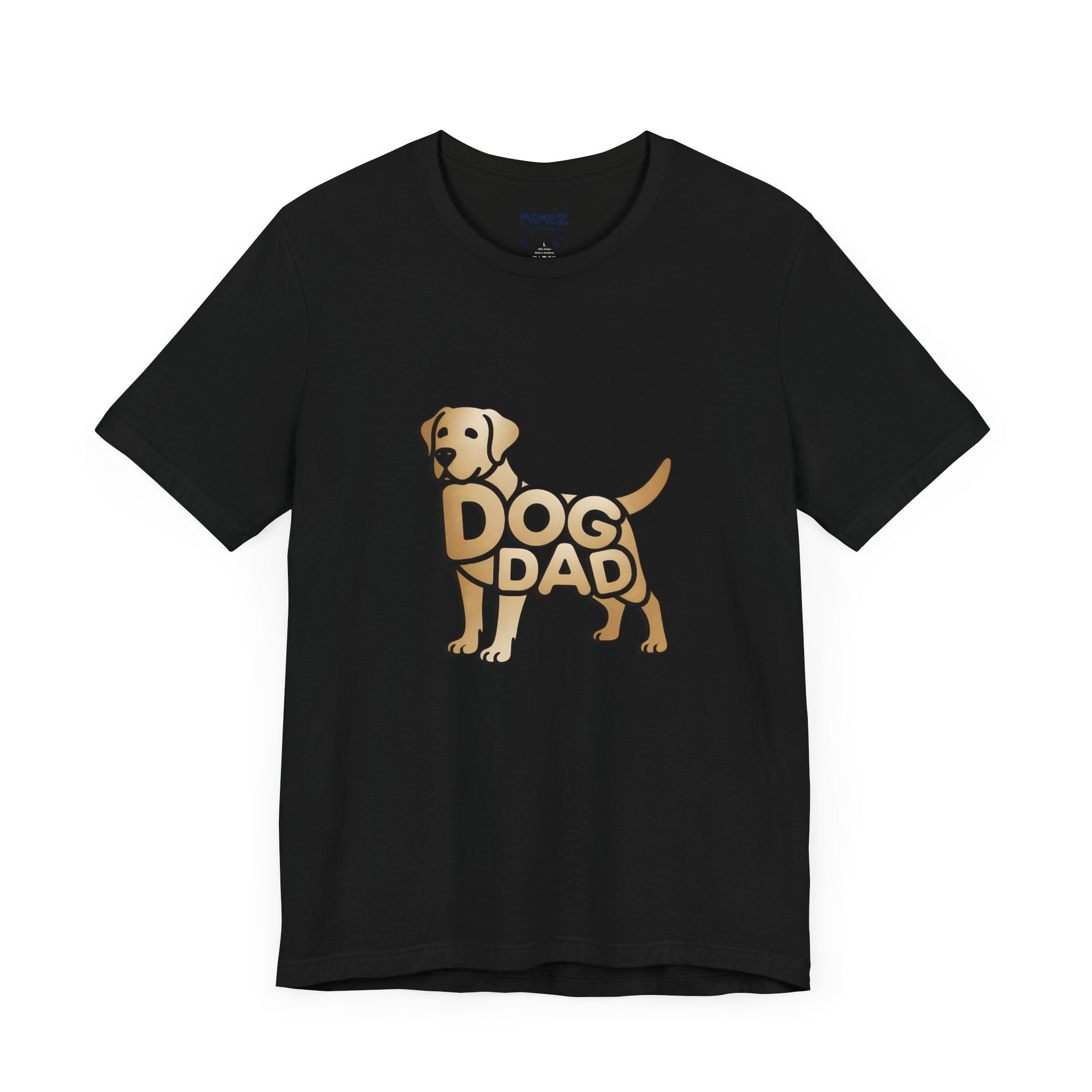 Dog Dad Typographical Pet Lovers Tee By Memez store