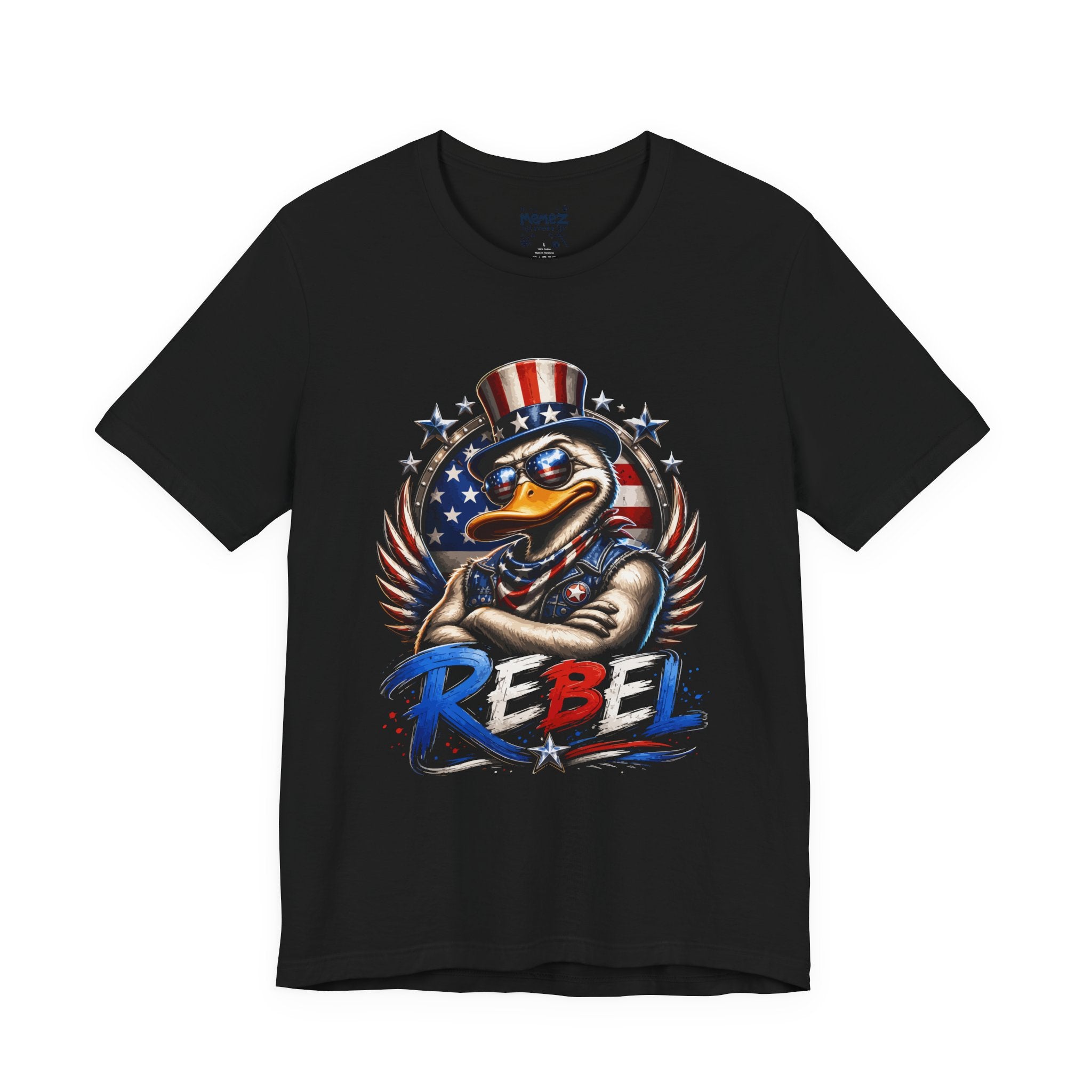 4th of July Rebel T-Shirt — Patriotic Independence Day Tee