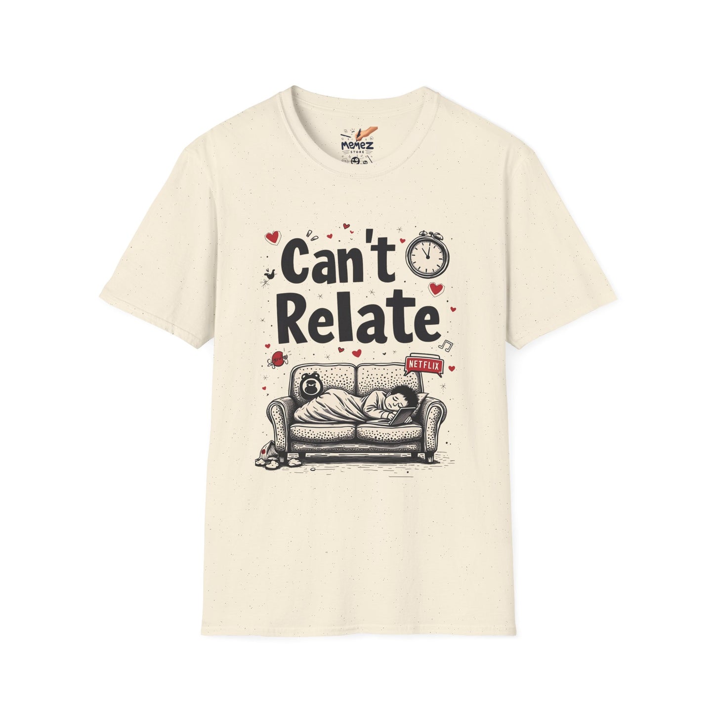 Can't Relate with OTT Unisex T-Shirt - Funny Meme Tee for Meme Lovers