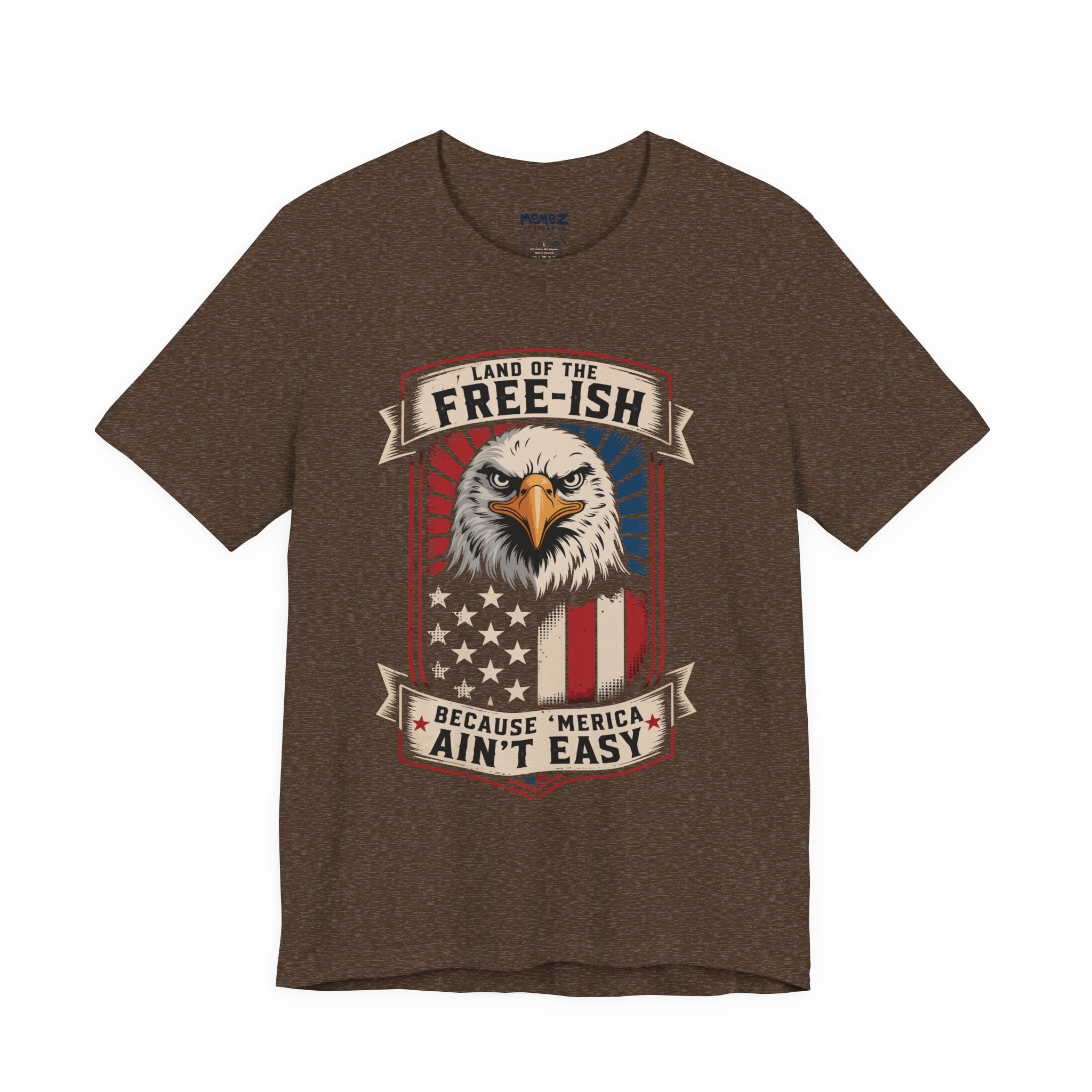 Free-ish Ain't Easy 4th of July Tee