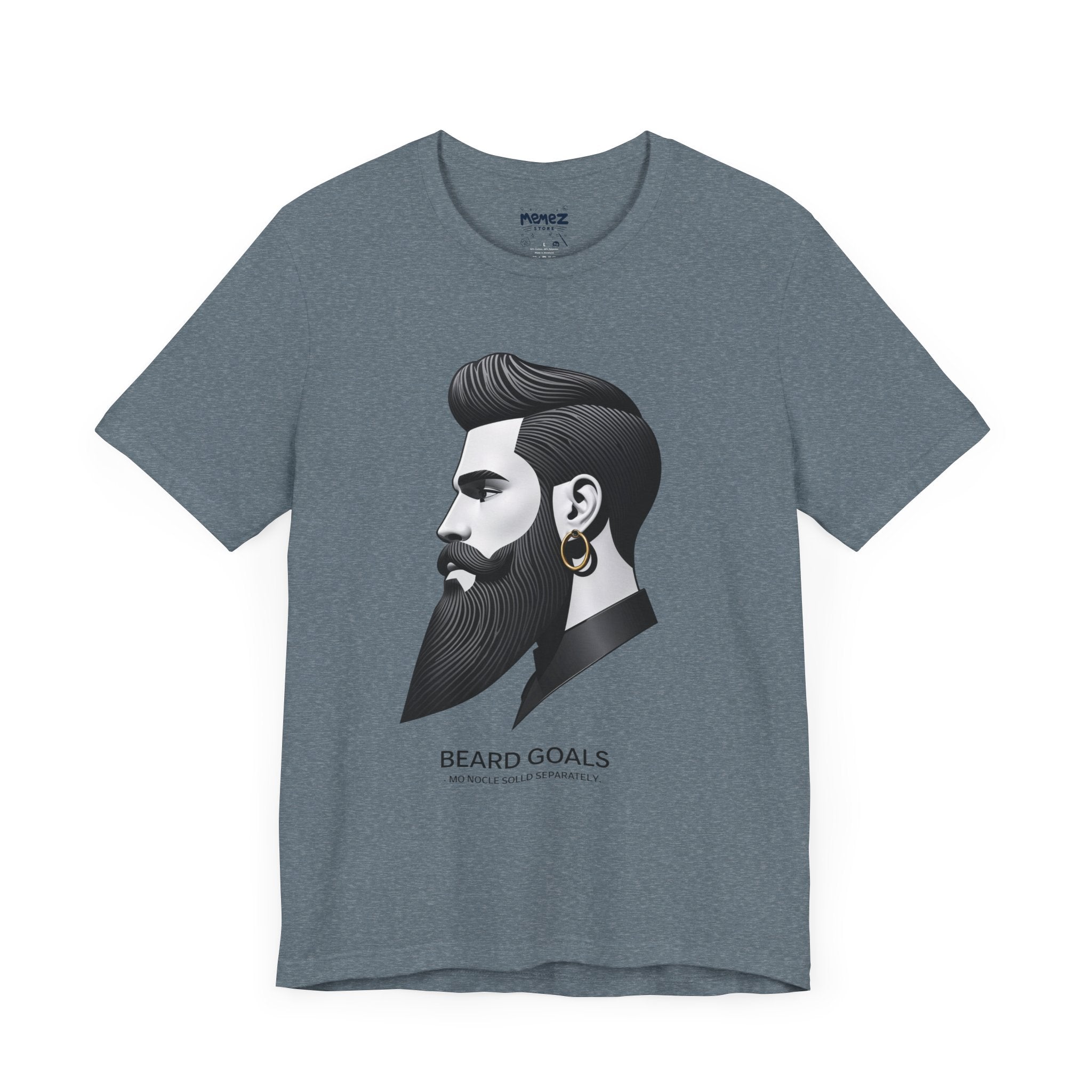 Beard Goals Mo Nocle Tee - Humor Apparel | Memez