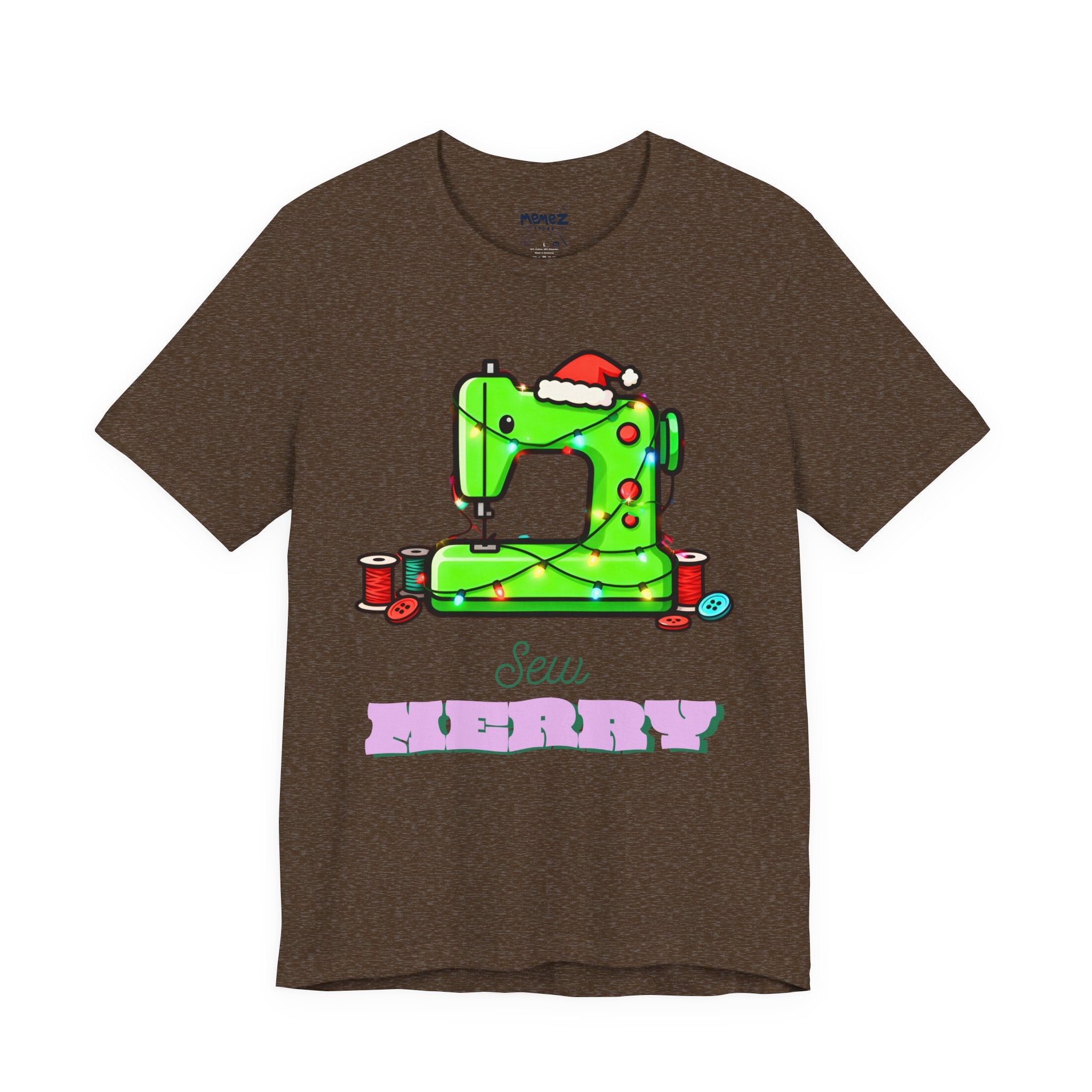 Sew Merry  Meme Funny Tee