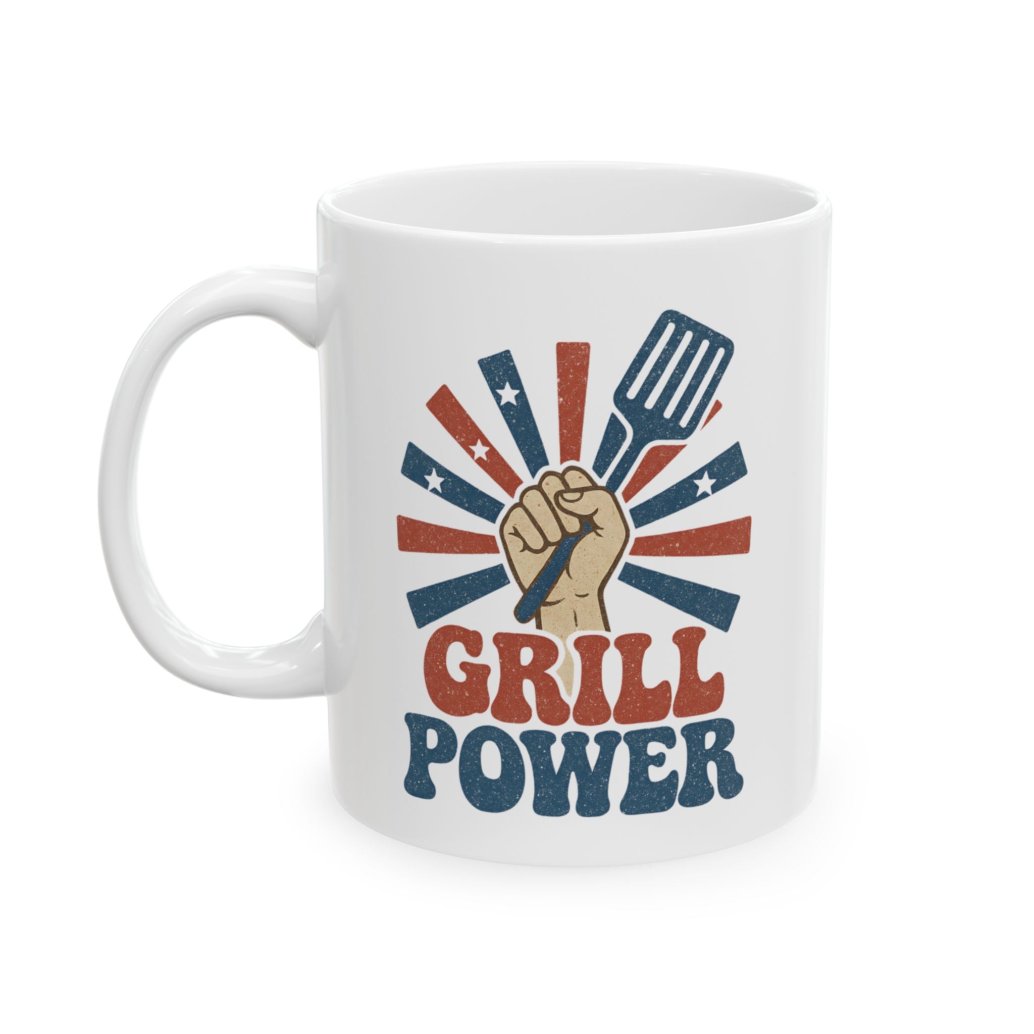 Grill Power Food Meme Mug For 4th July