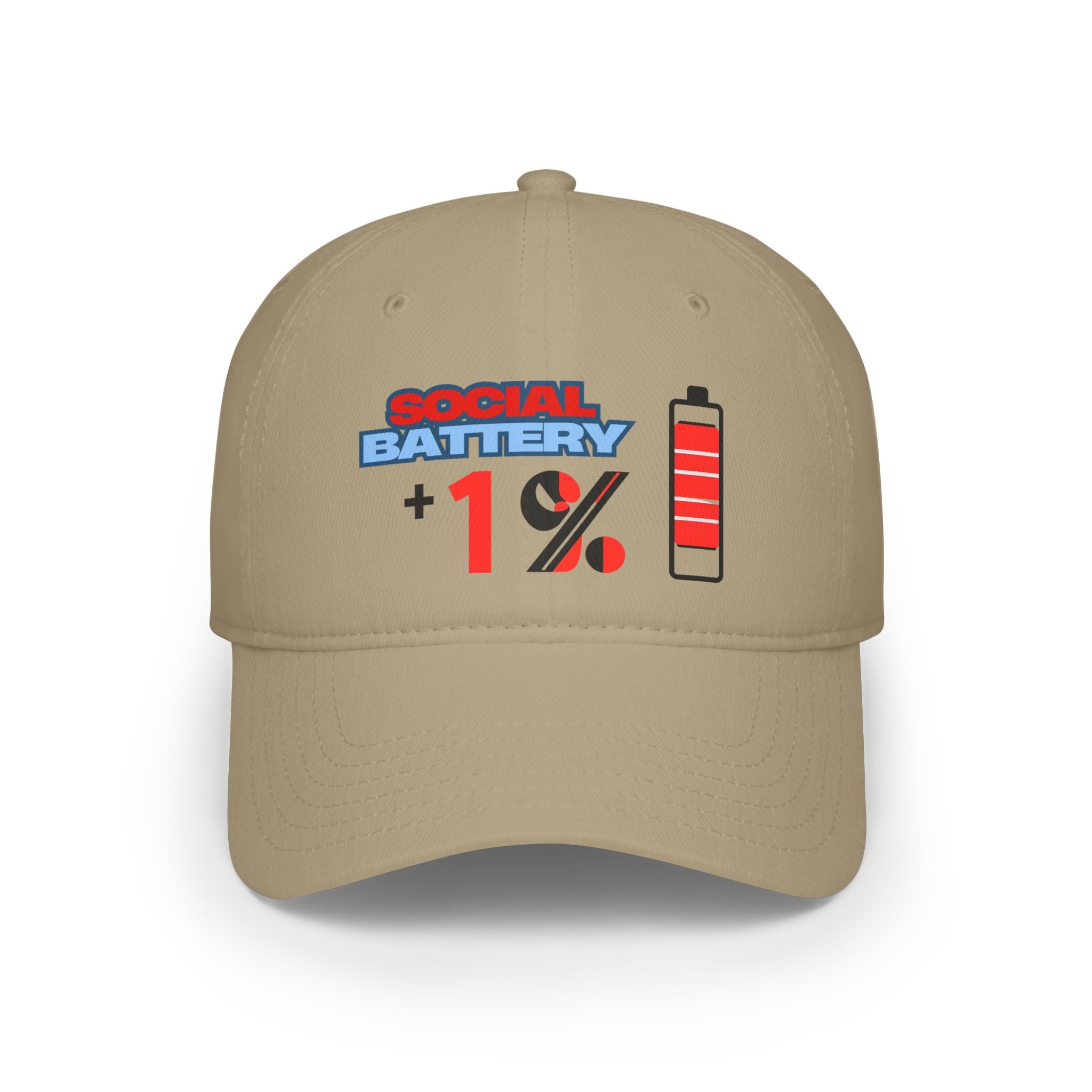 Low Profile Baseball Cap - Social Batter Funny and Meme Cap - Memez Store