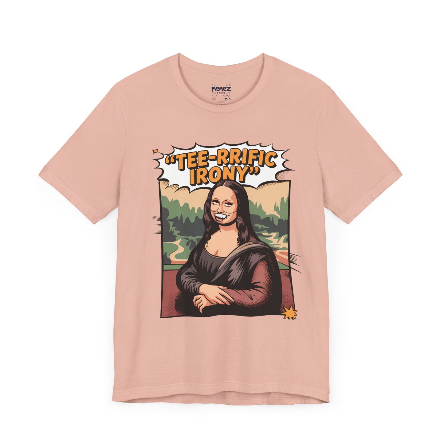 Funny Mona Lisa Unisex Tee