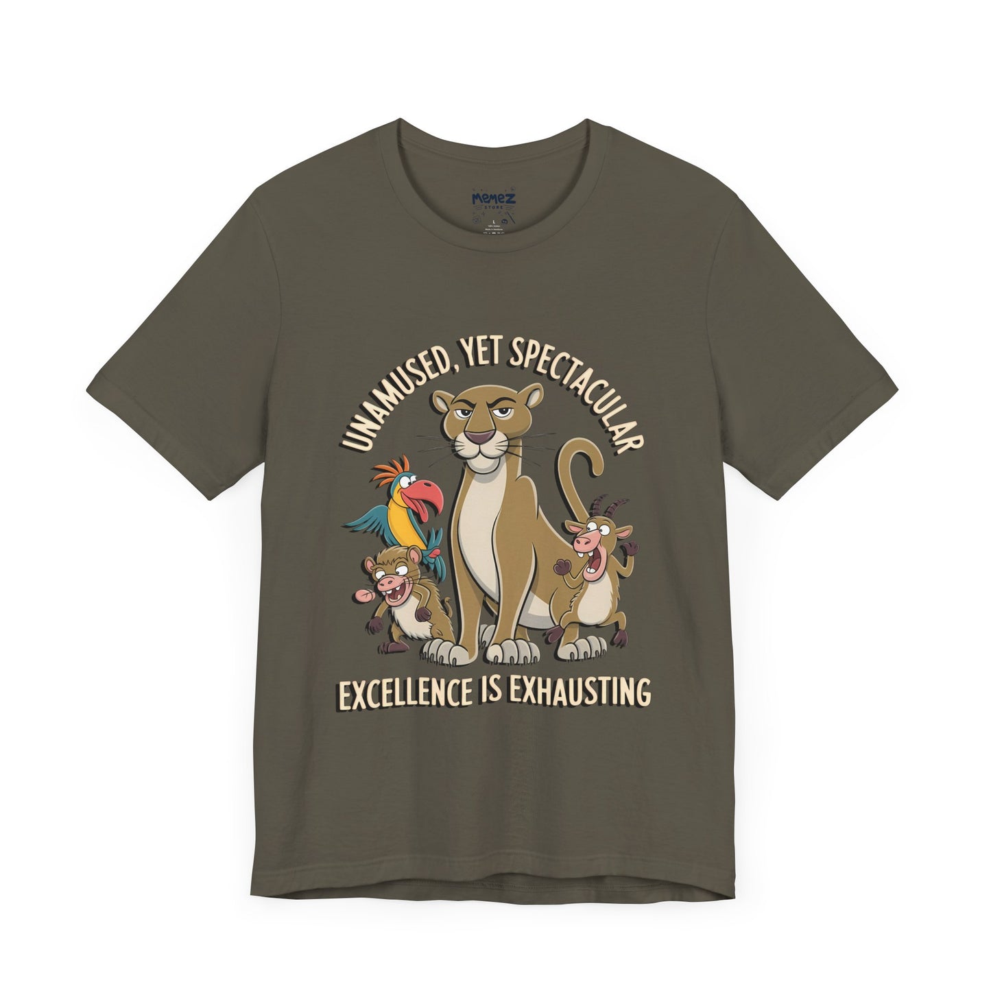 Animal Funny Meme Tee By Memez Store