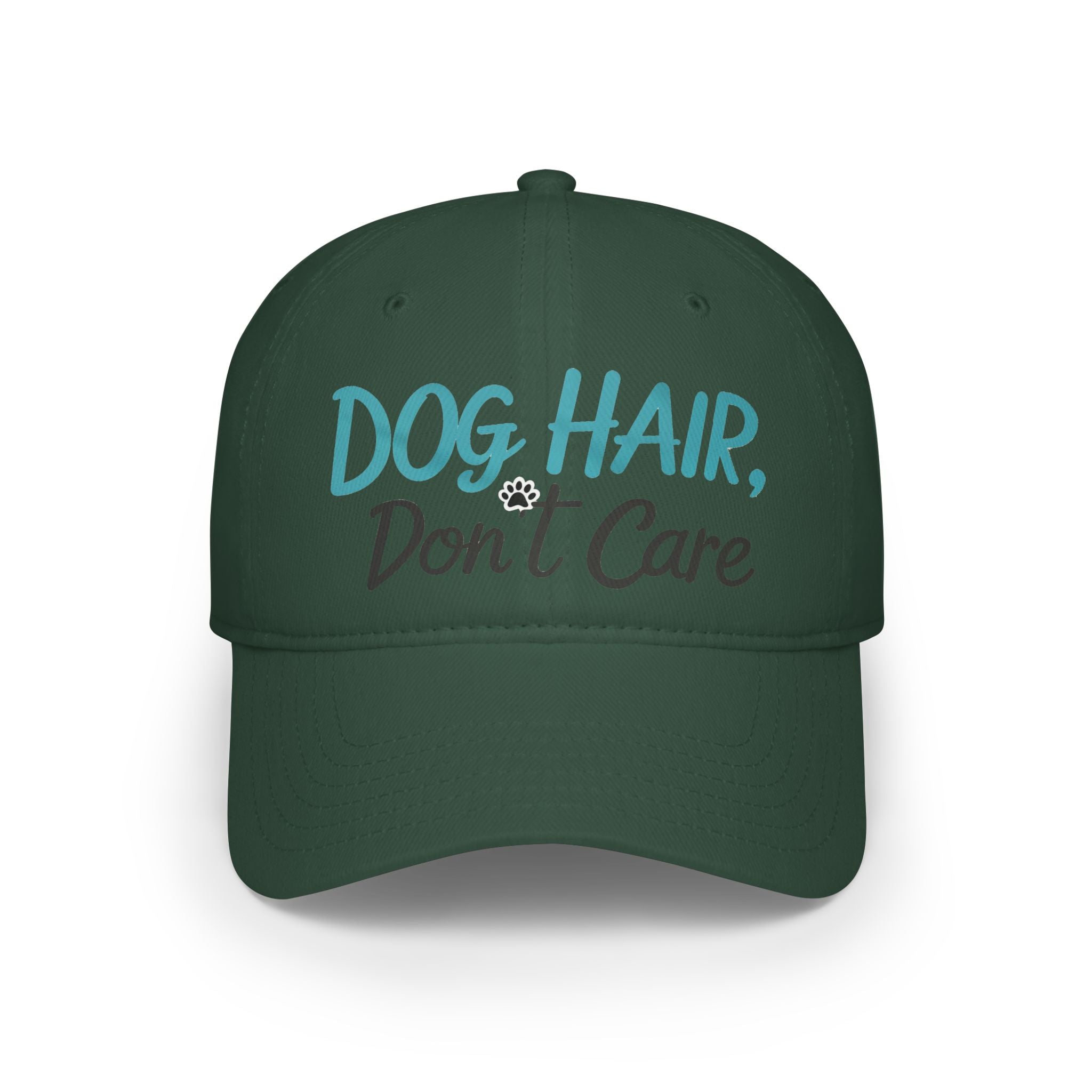 Funny Dog Hair Dont Care Baseball Cap