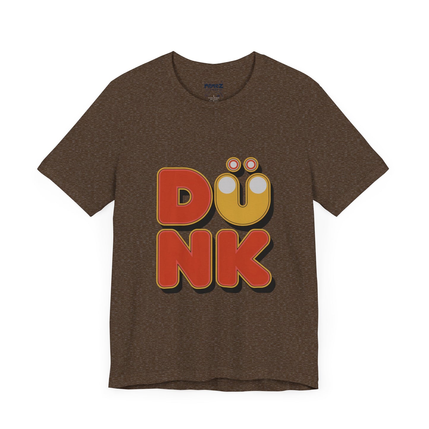 Typographical Unisex Tee - Dunk Design by Memez Store