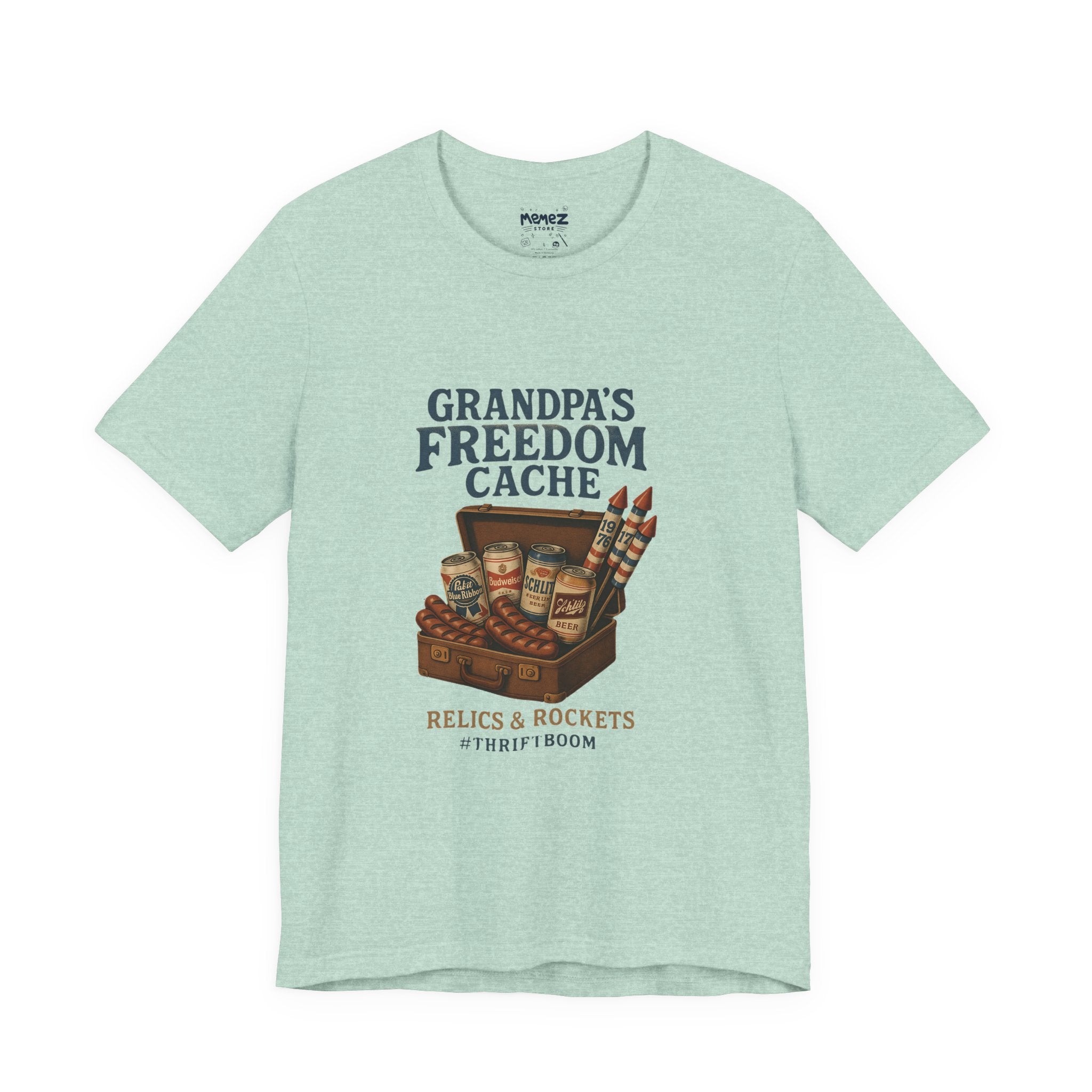 Grandpapa Freedom Tee By Memesz Store
