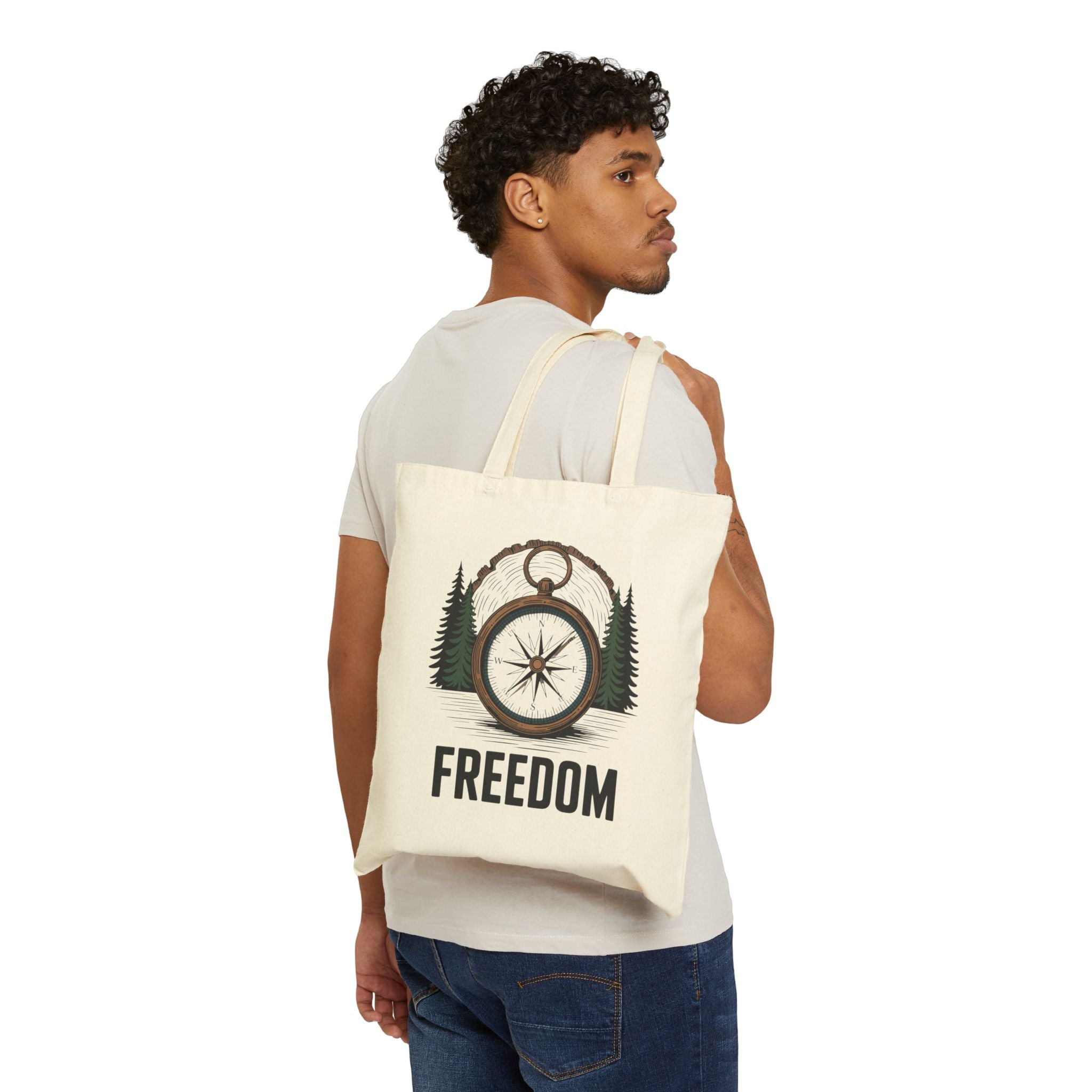 Freedom Tote Bag - Cotton Canvas