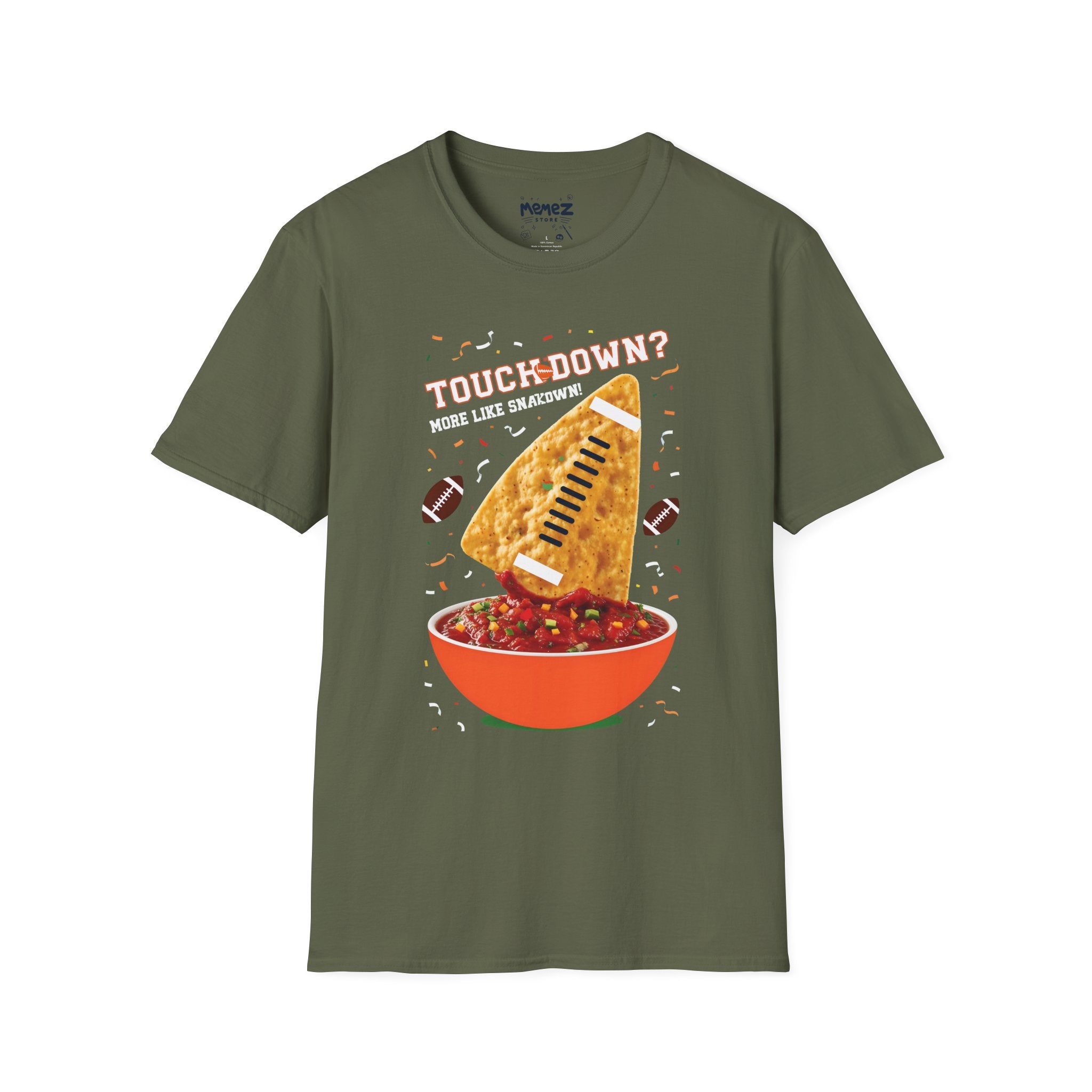 Touch Down – Funny Meme Unisex T-Shirt by Memez Store