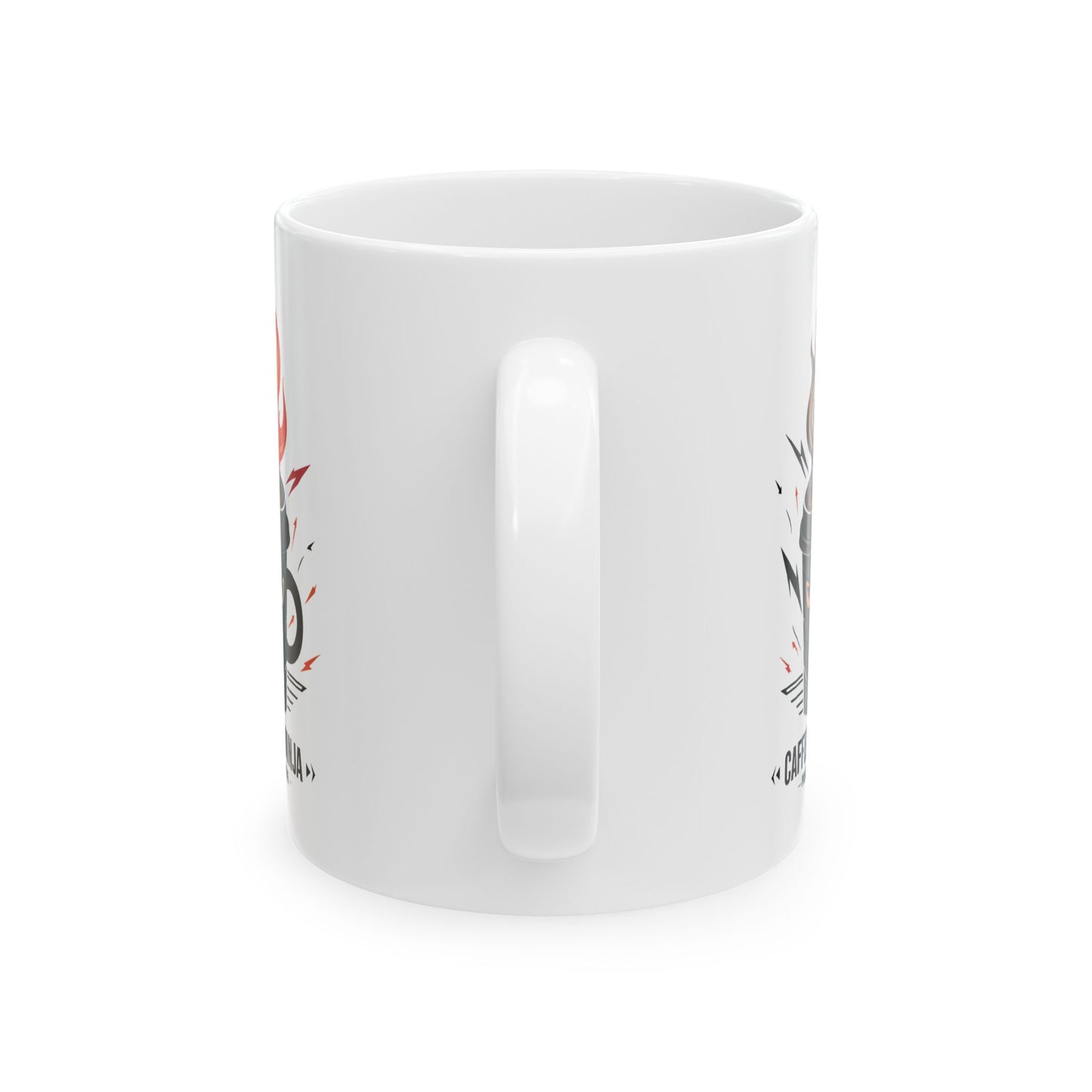 Caffein Ninja a Funny and Meme Coffee Mug by Memez Store