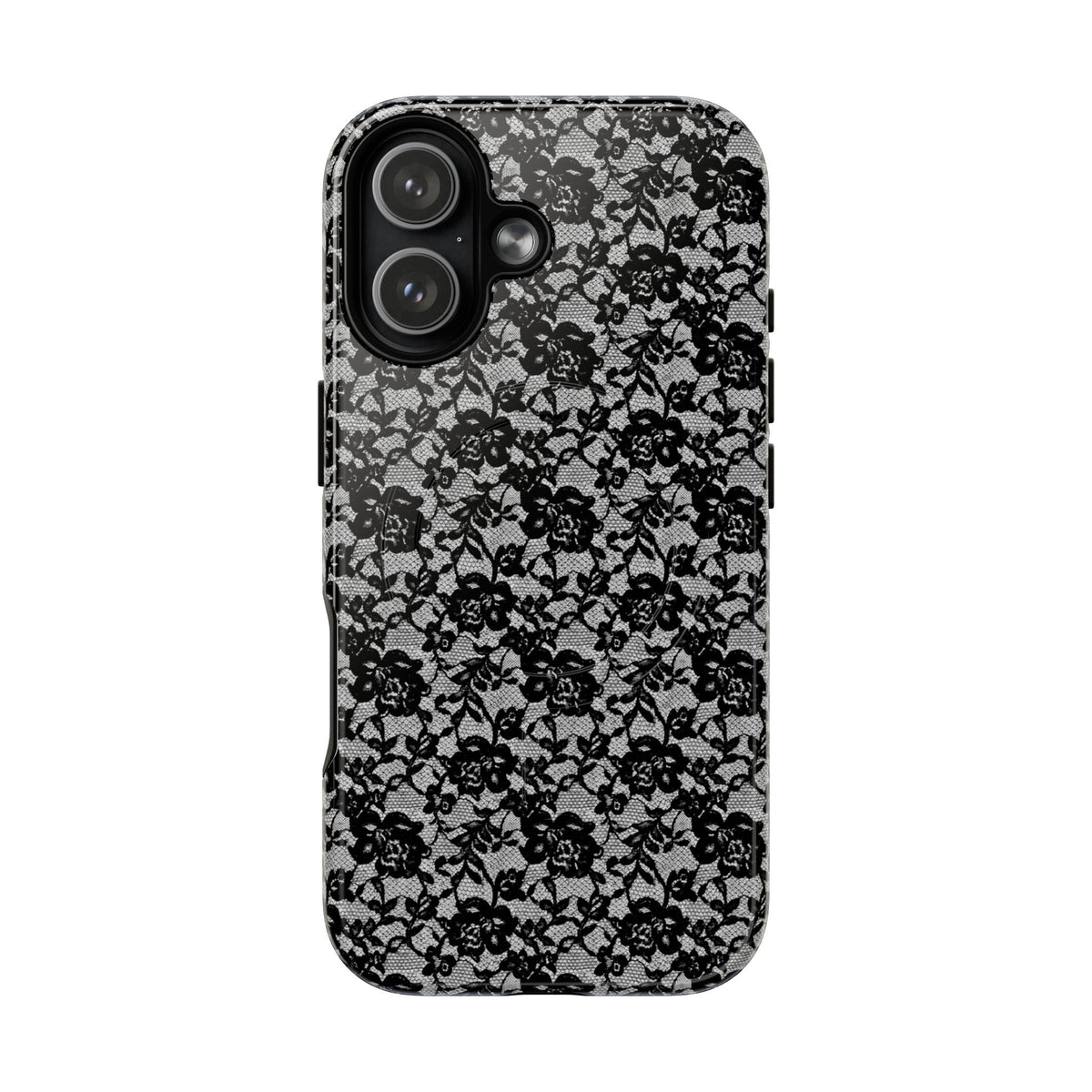 Floral Lace Tough Magnetic Phone Case